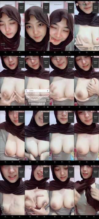 VCS live aplikasi livu cantiknya kebangetan mbak-mbak hijab ini